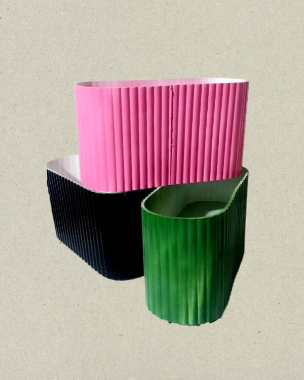 باکس گل بیضی بلند ضد آب